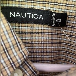 Men’s XXL Nautica Button up